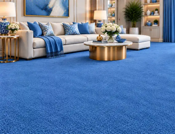 Blue nylon