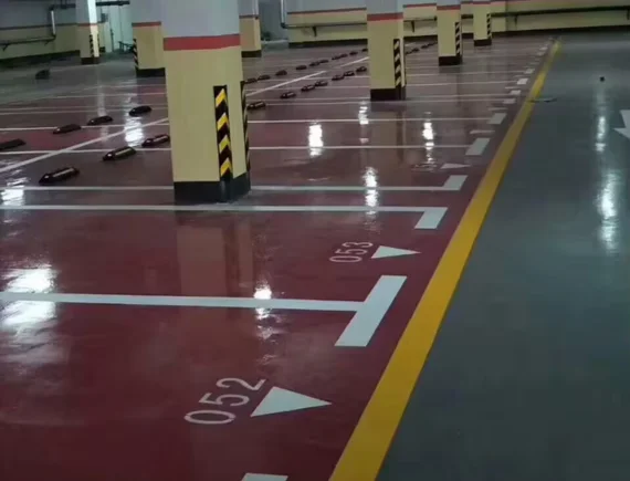 GET Car Parking epoxy floor paint DUABI