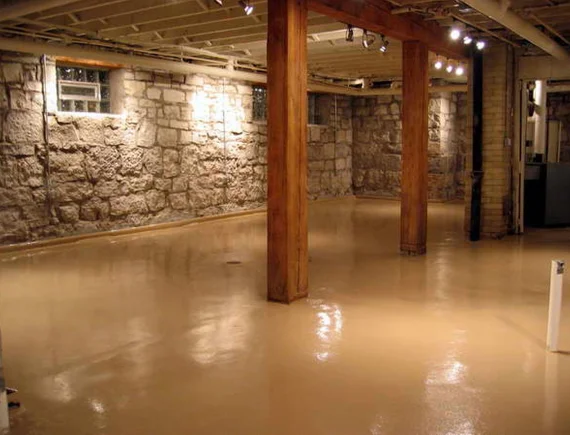 Epoxy Basement Floor Painting Dubai