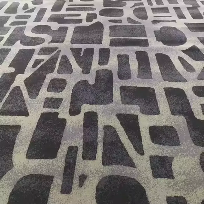 buy Grey Patterned Carpet