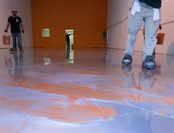 Metallic Epoxy Floor Coating & Painting in Dubai