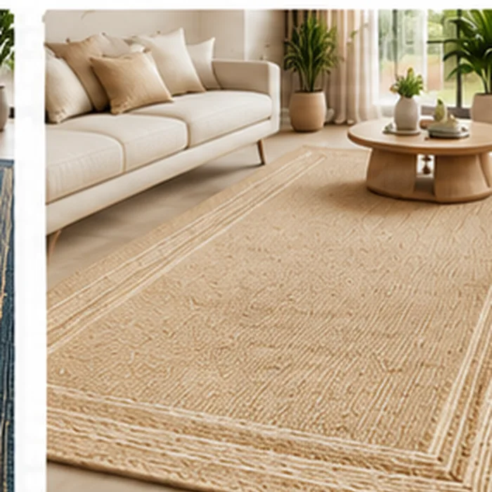 jute beige rugs