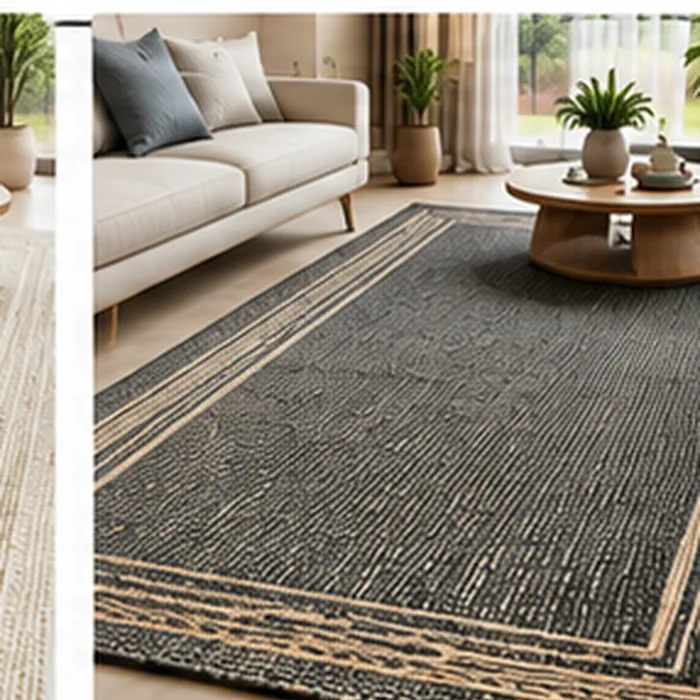 jute charcoal rugs