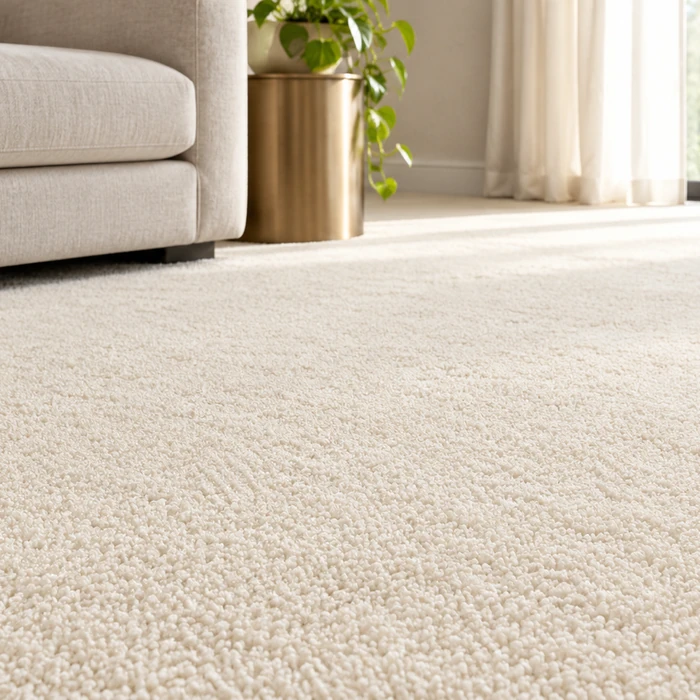 cream white carpets