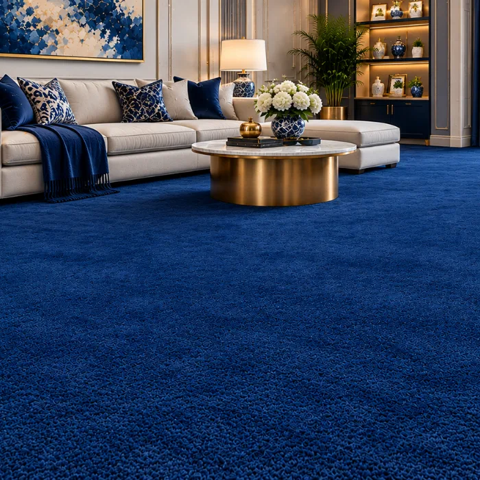 dark blue rugs