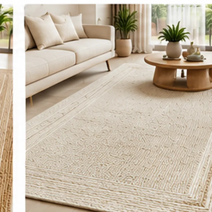 jute white rugs