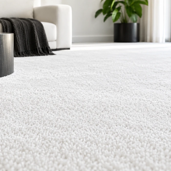 pure white carpets